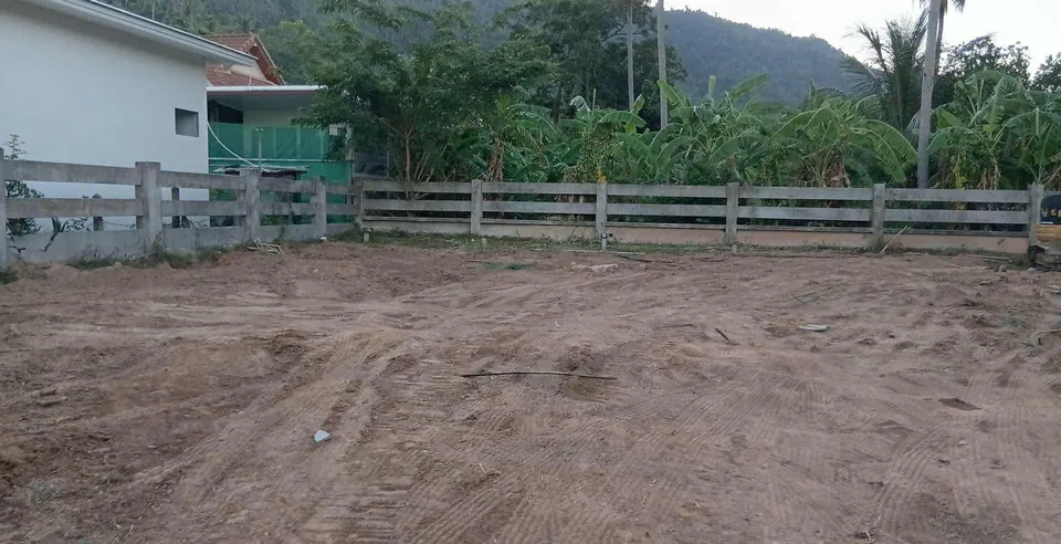 Full site preparation including clearing, leveling and earthworks